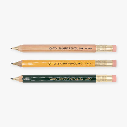 Wooden Mechanical Pencil 2.0 mm - OHTO