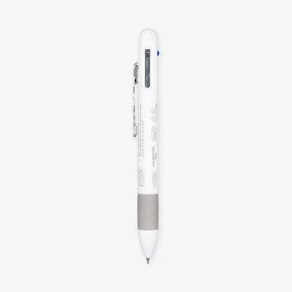 4 Functions Multi Pen Editor's Series White - Stalogy