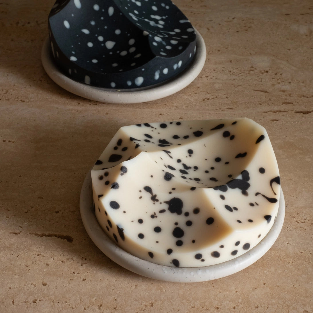 Soap Bouton Gray S - UME Studio Ceramic