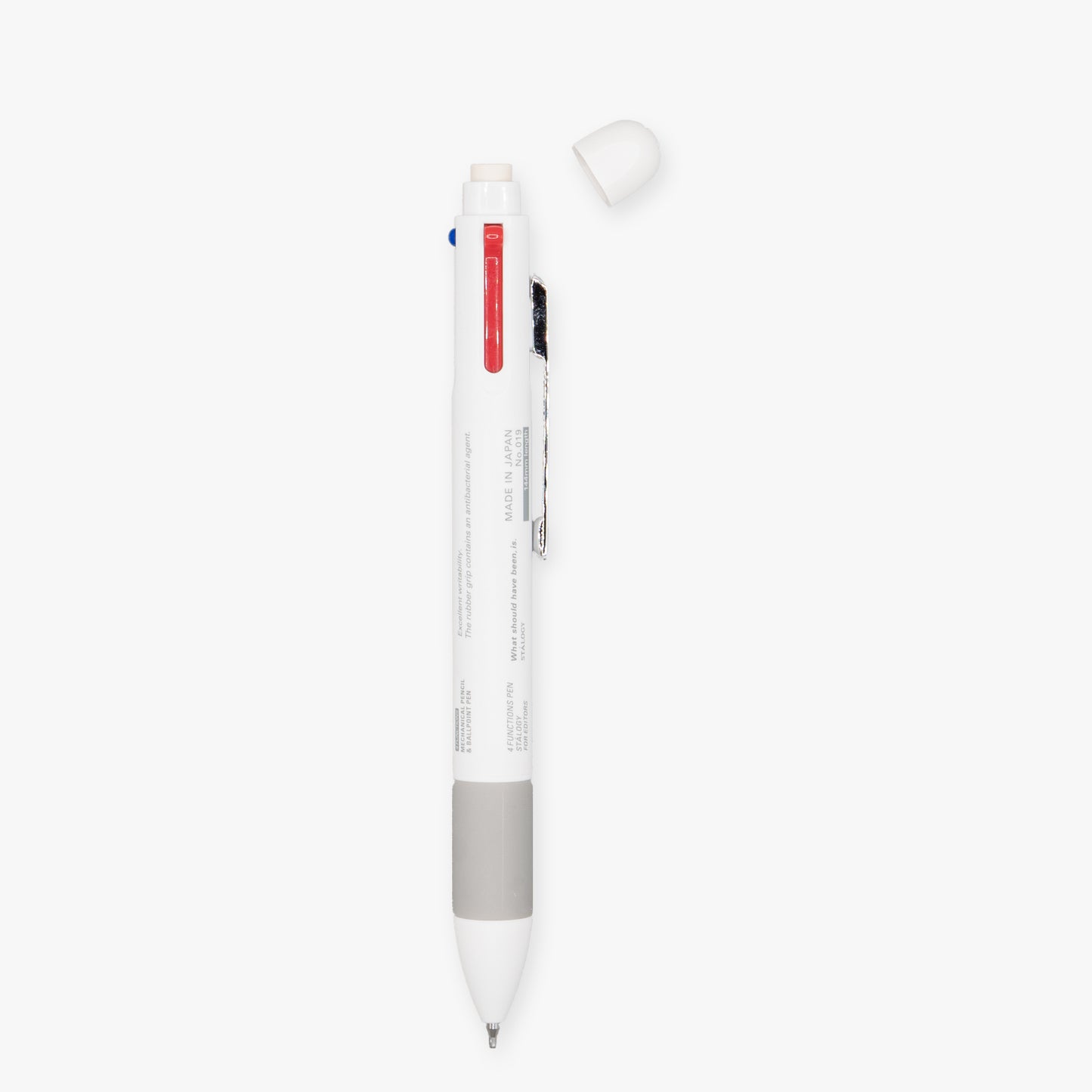 4 Functions Multi Pen Editor's Series White - Stalogy