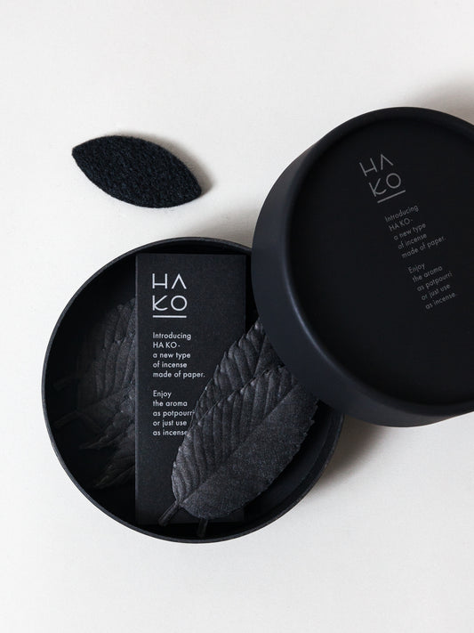 Ha Ko Paper Incense Black No. 03 Sleep et of 6 - Kunjudo