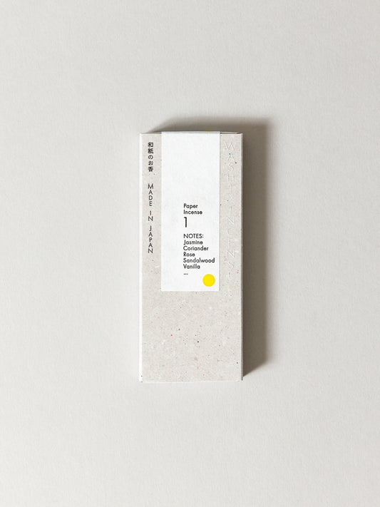 Washi Paper Incense Strips 01 Floral Warmth - Kunjudo