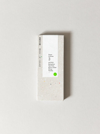 Washi Paper Incense Strips 03 Deep Citrus - Kunjudo