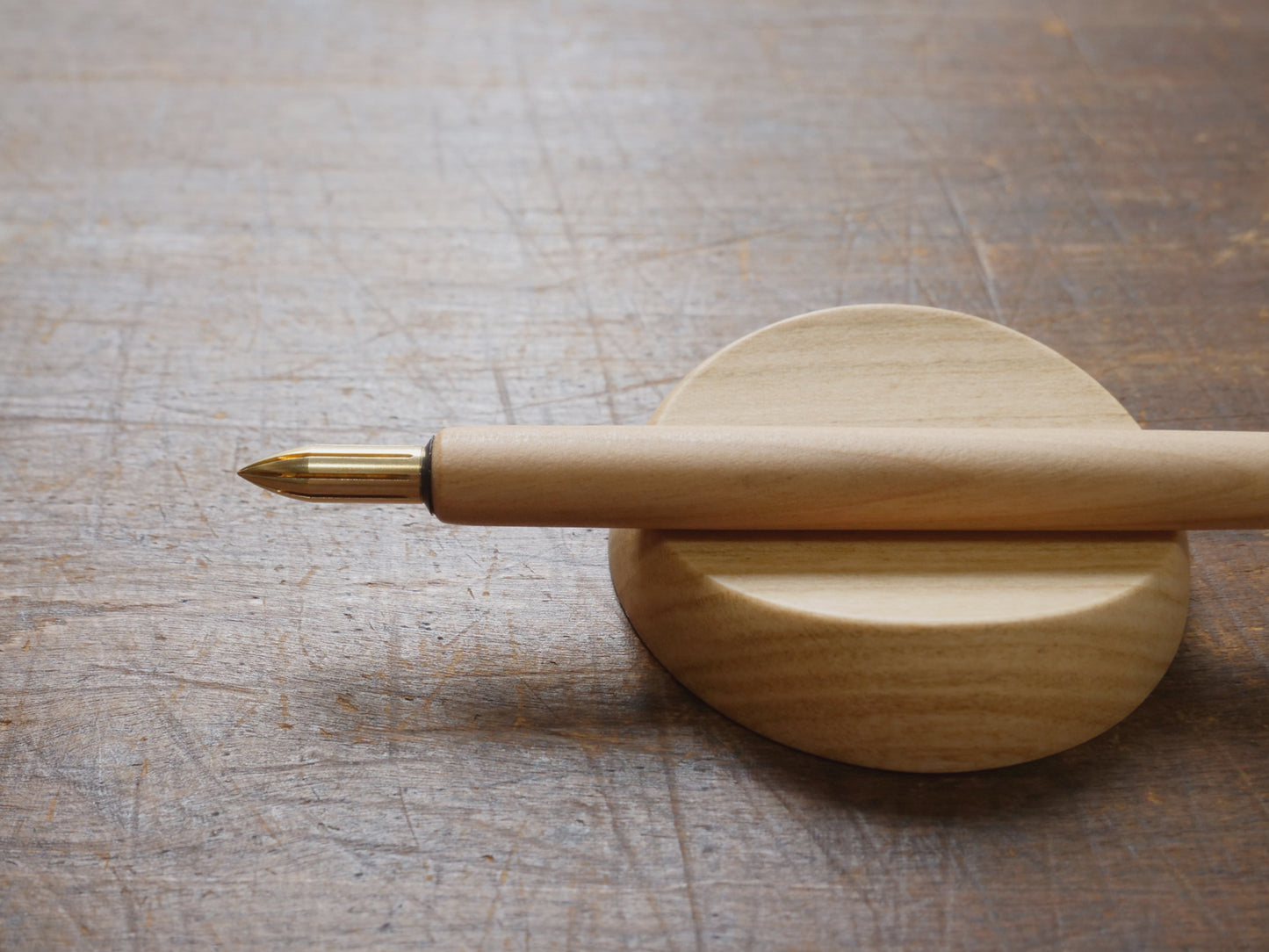 Pen Rest Sakura wood - Kakimori