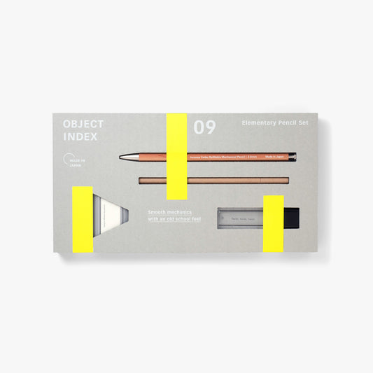 Elementary Pencil Set Natural - Object Index